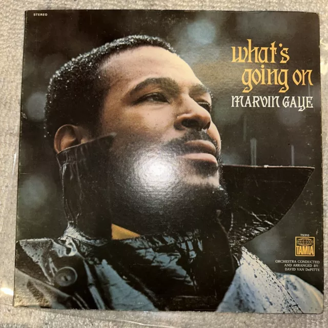 MARVIN GAYE What's Going On Vinyl LP 1971 Beautiful Condition