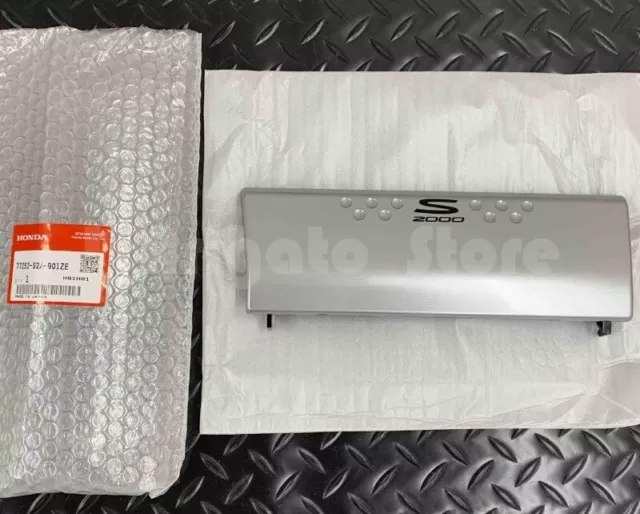 Honda S2000 Genuine Radio Cover Lid Comp. Silver Alminum Look JDM OEM Parts New
