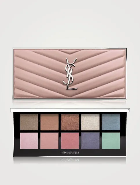 Yves Saint Laurent COUTURE COLOUR CLUTCH COLLECTION 10-COLOUR EYE & FACE PALETTE