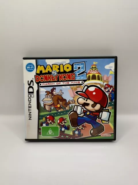 MARIO VS DONKEY Kong 2 Nintendo DS Complete AUS 2006 Tested
