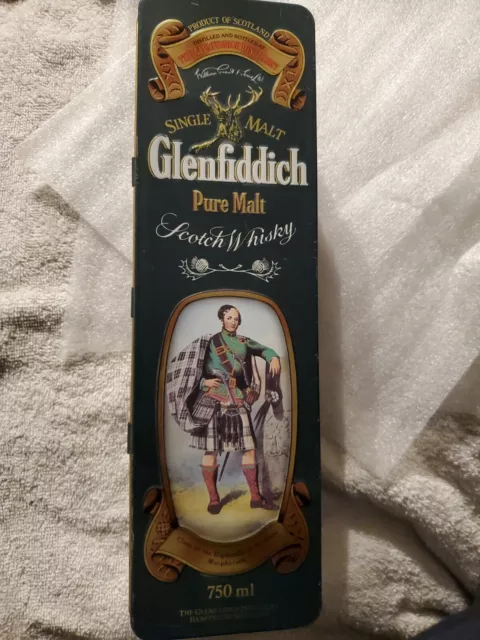 Glenfiddich Pure-Malt Scotch Whisky Macpherson Tin