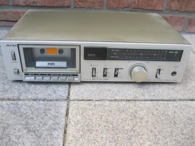 Kassettendeck Aurex Toshiba PC-X25AD Tapedeck (Kassettenrekorder)