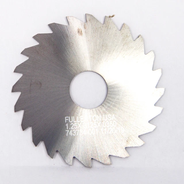 Fullerton 2450034 Carbide Jeweler's Saw 1-1/4" x 5/16" x 0.0350" 24T 2450 (2 ...
