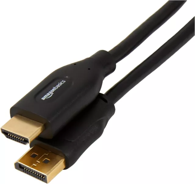 AmazonBasics DisplayPort to HDMI Cable 6 ft. - HL-007263 - (C243)