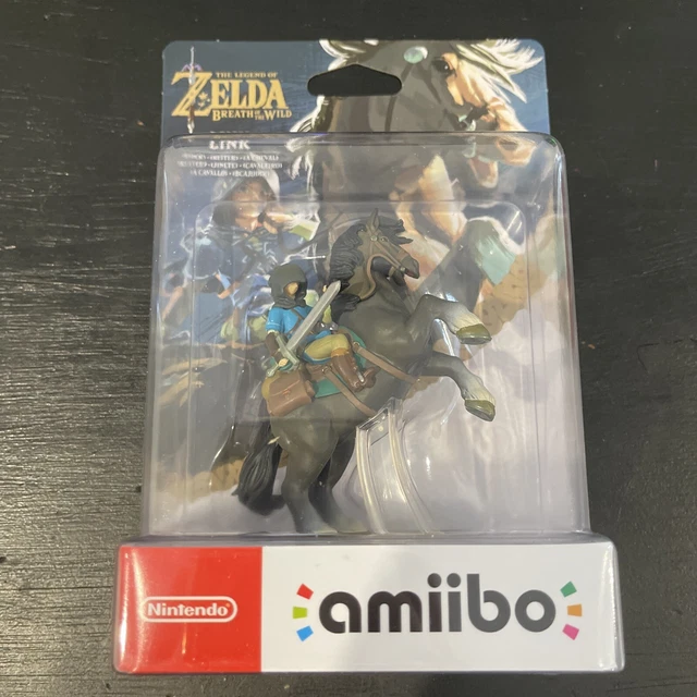 LINK HORSE RIDER The Legend Of Zelda Breath Of The Wild Nintendo Amiibo