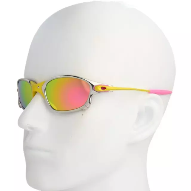 X-metal Juliet Cyclops Sunglasses Ruby Polarized Lenses Titanium Goggles Uv400