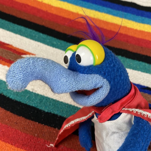 Vintage 1981 The Great Gonzo 14” Dress-Up Plush Doll FP Muppets No Box 3