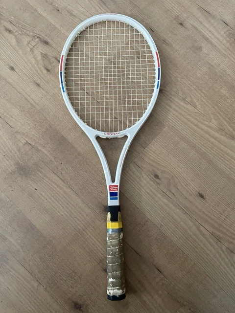 Raquette De Tennis Vintage Donnay Allwood Bjorn Borg - Fabriquée En Belgique - Occasion