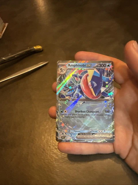 Carte Pokémon Amphinobi EX 041/142 SCR Couronne Stellaire FR NEUF
