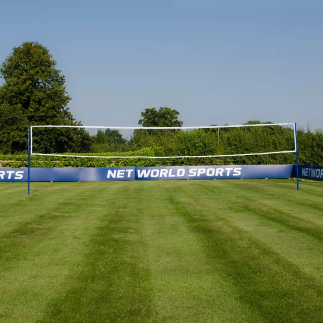 Socketed Volleyball Posts [+ 32ft Net Option] [Net World Sports]