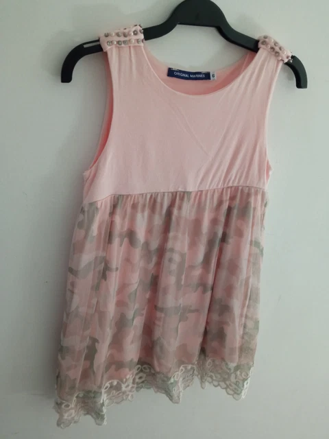 VESTITO E GIACCHETTO Stampa Minetica Bambina Taglia 6 Anni Original Marines EUR 12 00 PicClick IT