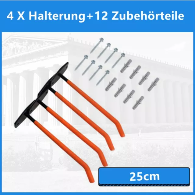 Autoreifen Wand Halter Haltebügel Reifen Felgen Haken Baum Regal Halterung 4x