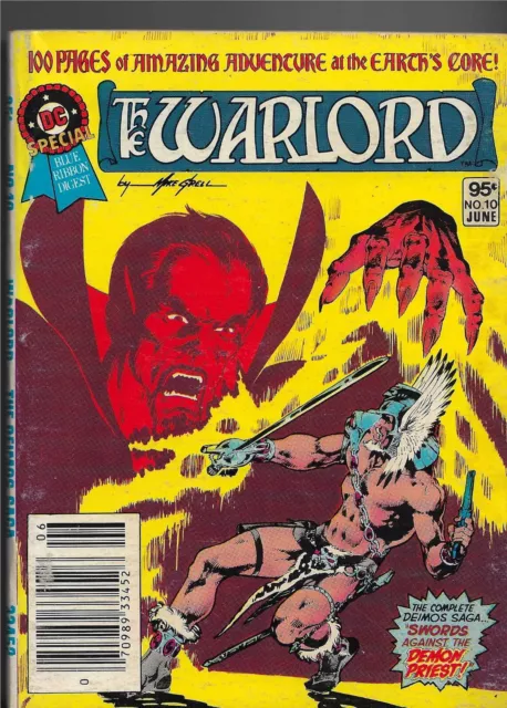 DC Special Blue Ribbon Digest #10 – THE WARLORD (June 1981)  Condition: (FN/VF)