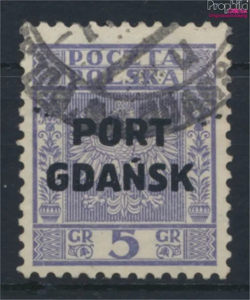 Briefmarken Polnische Post Danzig 1934 Mi 26 gestempelt (9965075