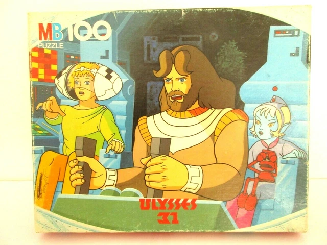 Puzzle MB 100 - ULYSSES 31 - Complet MB 1981, Vintage & Rare