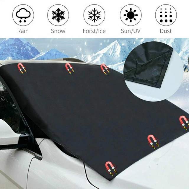 Car Windscreen Cover Magnetic Large Protector Dust Sun Free Shade Ice Frost J4U8