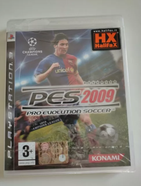 PES 2009 - Pro Evolution Soccer 2009 - GIOCO PlayStation 3 PS3 Nuovo SIGILLATO