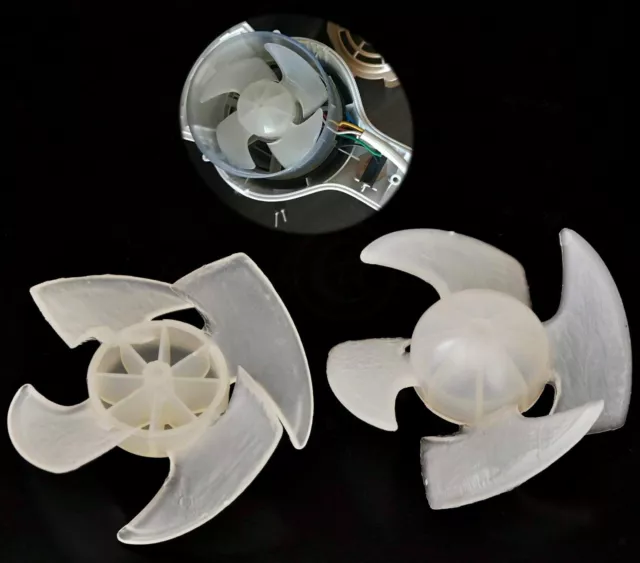 2x Electric Hair Dryer Impeller Wheel For FlyCO KangFu Philips Panasonic Repair