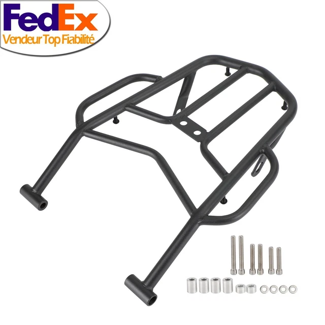 Porte-Bagages et Poignée Arrière noir pour Honda CRF250L Rally CRF250M H11