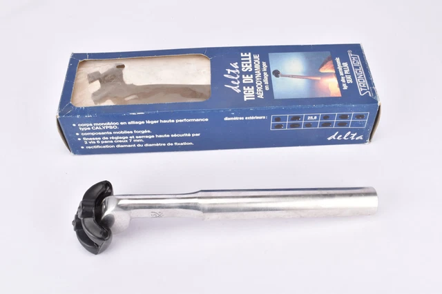 Tige De Selle Stronglight Vintage - Alliage Aéro 26,4 Mm - Fabrication Française - Pour Vélo Course/route