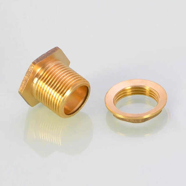 Molti dadi flangia in ottone/plastica - dadi in rame per