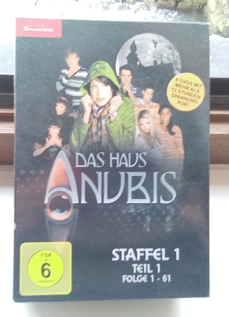 DAS HAUS DER Anubis Staffel 1 Folge 1-61 Serie 4 DVD Box TV Klassiker