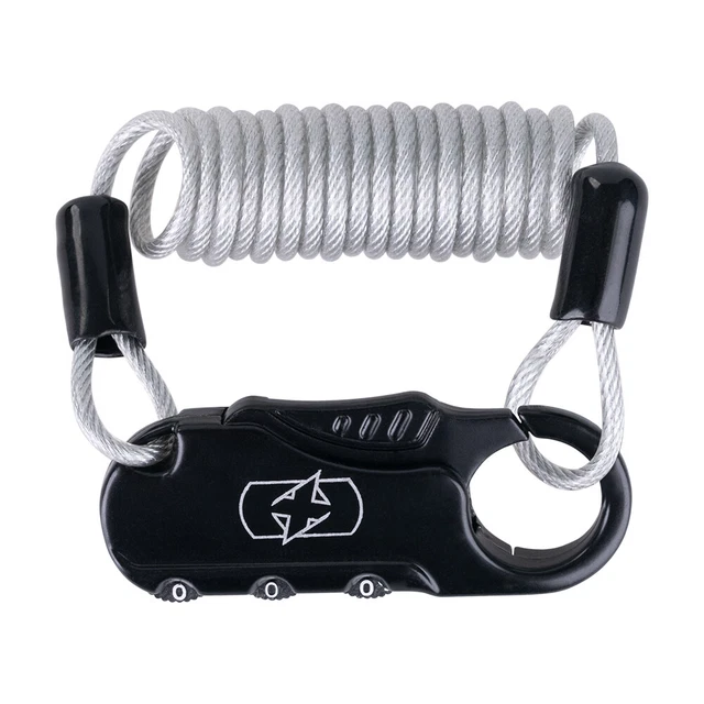 Oxford Pocket Lock 2,2 mm 0,9 m bicicletta D-Lock spedizione gratuita venditore Regno Unito
