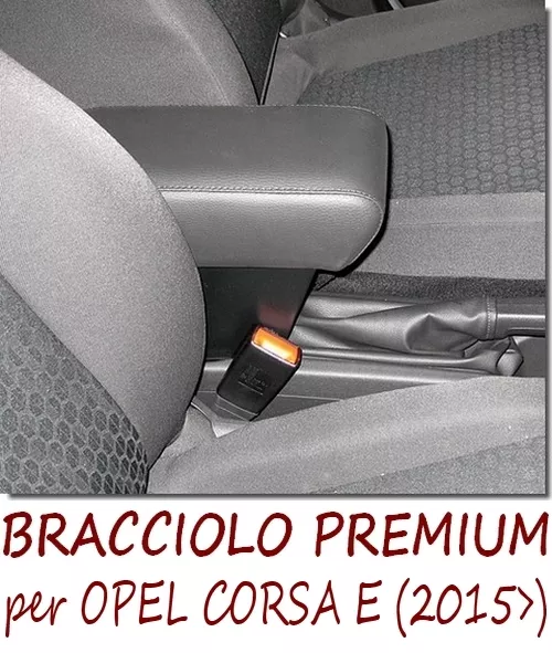Bracciolo Premium per  OPEL CORSA E-MADE IN ITALY appoggiagomito-poggiabraccio-@