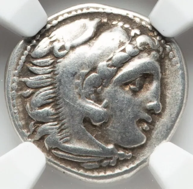 Philip III Arrhidaeus 323-317 BC Alexander Brother Kingdom Macedon Drachm NGC VF