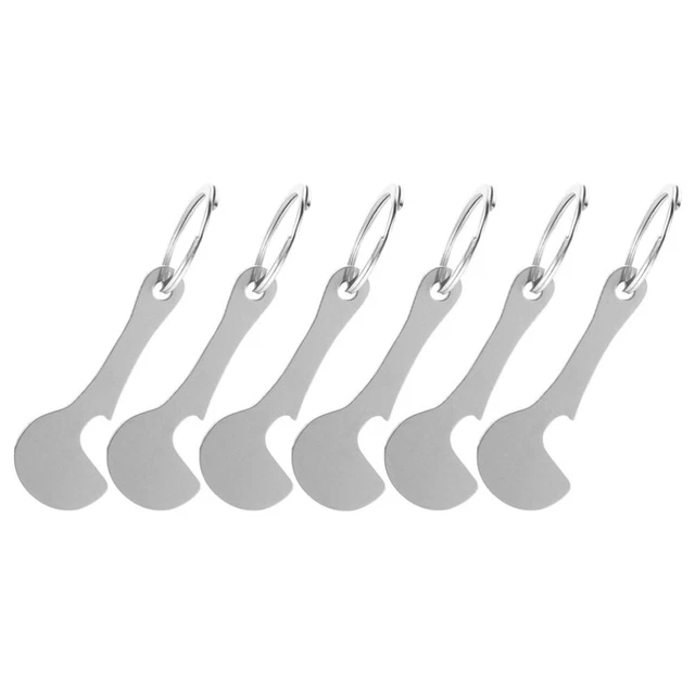 Lot De 13 Jetons De Caddie En Acier Inoxydable – Porte-clés Pratique Pour Chariots De Courses – Remplace La Pièce De 1€