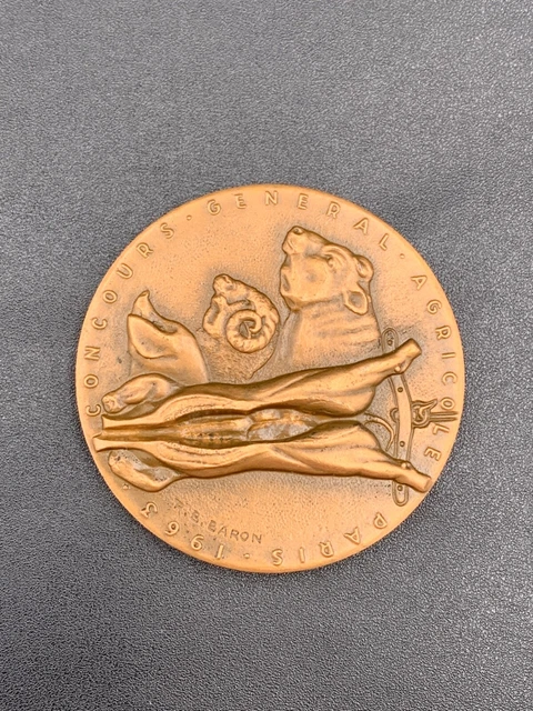 CINQUIÈME RÉPUBLIQUE Médaille, Concours général agricole fme_932963