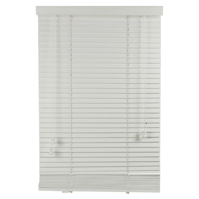 WOODEN BLINDS Real Wood Slats Horizontal Window Shades All