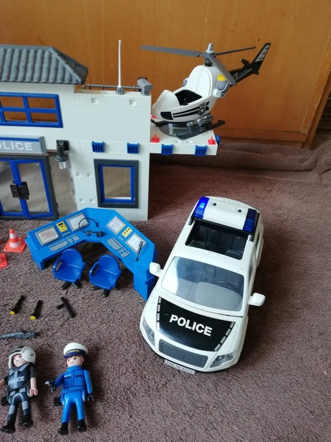 PLAYMOBIL CITY ACTION Police Station 9372 Car Helicopter ?�21.99 - PicClick UK