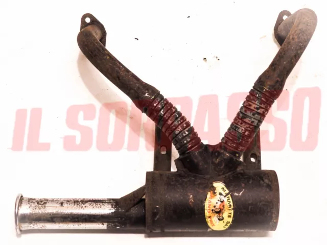 Marmitta Terminale Scarico Sportivo Fiat 500 D F L Abarth - Giannini Originale