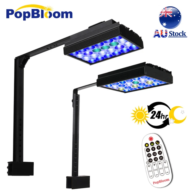 Marine Aquarium LED Light Lighting 40/60/90cm Aqua Fish Tank Marine Coral Reef