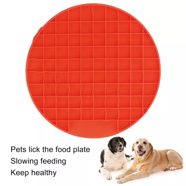 Panv Slow Feeder Mat Dog Lick Mat Anti Skid Design Durable For Cats For Dogs