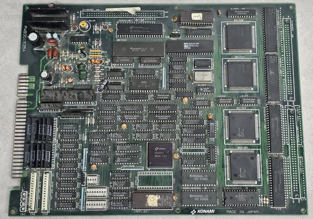 Crime Fighters Konami PCB Arcade Jamma Original 4 Joueurs