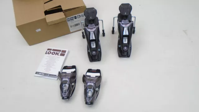 Look Fclan08 Nx 11 Grip Walk B90 Iridescent Grey Ski Bindings