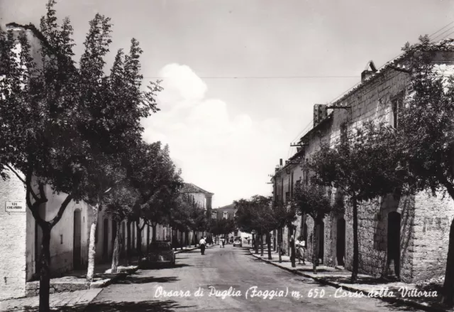 ORSARA DI PUGLIA  ( Foggia )  -  Corso della Vittoria