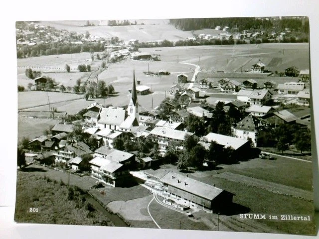 Stumm im Zillertal. Österreich. Alte Ansichtskarte / Postkarte s/w, ungel. ca 50