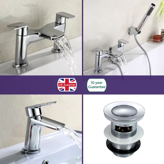 Badezimmer Chrom Luxus Wasserfall Waschbecken Mono Rund Bad Füllstoff Mixer Wasserhahn