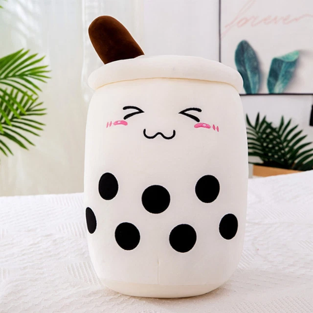 360Home Bubble Tea Perlas Leche Té Cojín Peluche Cojín