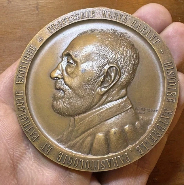 Médaille De Natation KULLE – Journal L'Éclair De Montpellier – Bronze – France