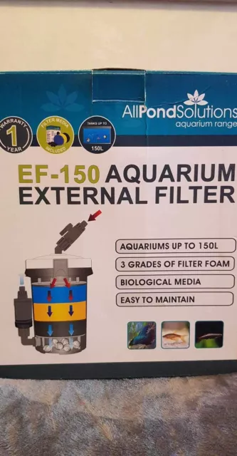 Filtre externe d'aquarium All Pond Solutions EF-150 2