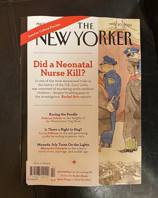 THE NEW YORKER Magazine May 20,2024 Did A Neonatal Nurse Kill £15.00