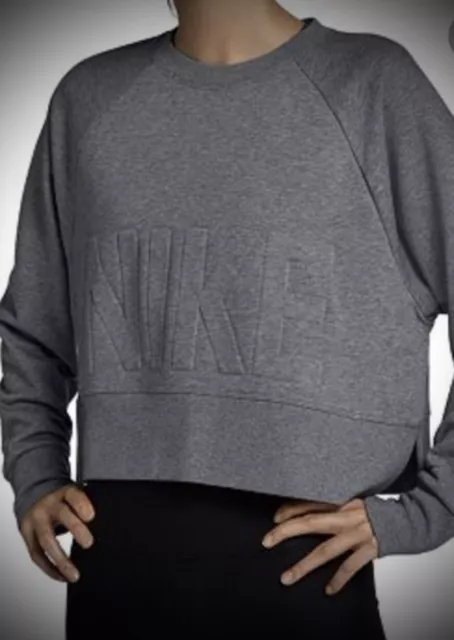 WOMENS NIKE VERSA Crop Training Sweatshirt Top 2XL BNWT PLUS SIZE ACTIVEWEAR 28.99 PicClick UK