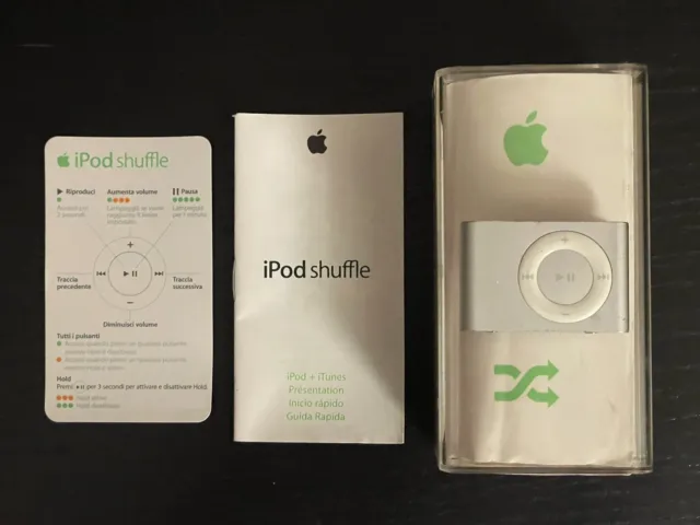 Ipod Shuffle Originale Apple ✅ Completo ✅ Italiano 🇮🇹 Con Scatola ✅