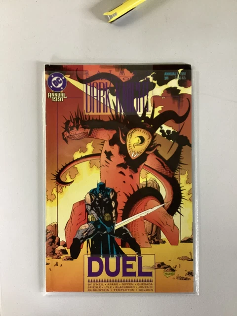 Legends of the Dark Knight Annual 1 Nov 1991 NM-/VF+ DC "Duel" Mignola cover