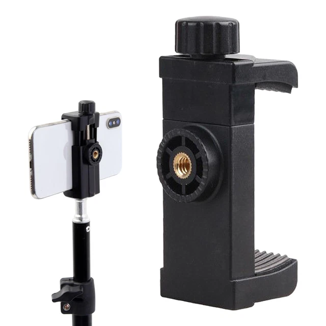Universal Smartphone Tripod Stand Holder Cell Phone Clip Mount Adapter support