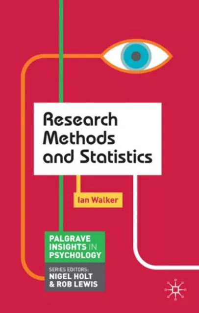 Research Methoden Und Statistics Taschenbuch Ian Walker